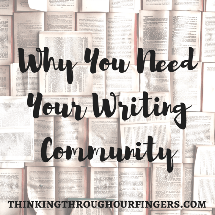 Why You Need Your Writing Community
